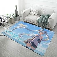 Amazon｜初音ミク カーペット 滑り止め 床暖房対応 ラグ